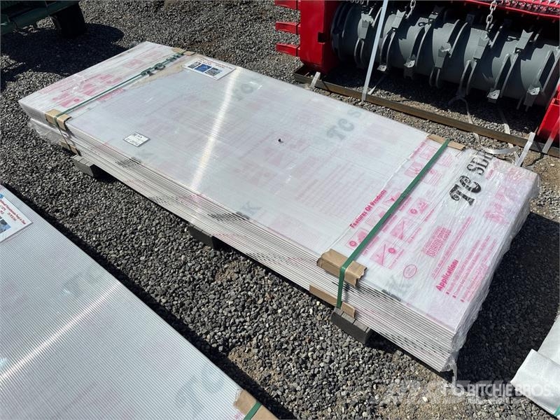 Quantity of (40) 35 in x 7.87 ft Multiwall Polycar Vintsid, telfrid ja materjaliliftid