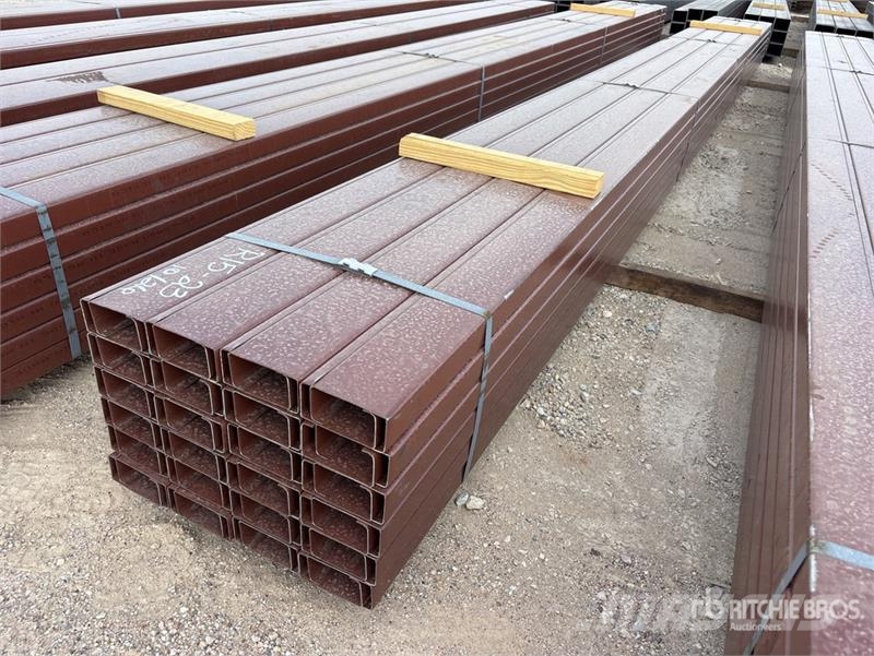 Quantity of (40) 4 in x 20 ft C- Purlin (Unused) Drugi deli