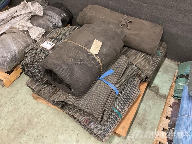 Quantity of 40 ft Chip Trailer Tarps Andet tilbehør