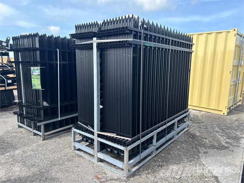 Quantity of (40) SUNTOP D0608-40 6 ft x 8 ft Powd Zäune und Zubehör