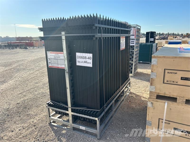Quantity of (40) SUNTOP D0608-40 6 ft x 8 ft Powd Gårds‐husdyr gjerder