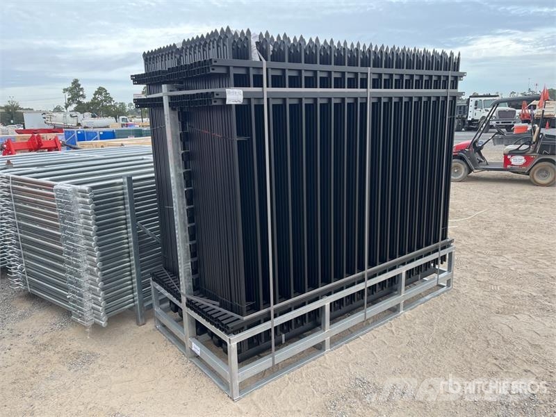 Quantity of (40) SUNTOP D0608-40 6 ft x 8 ft Powd Zäune und Zubehör
