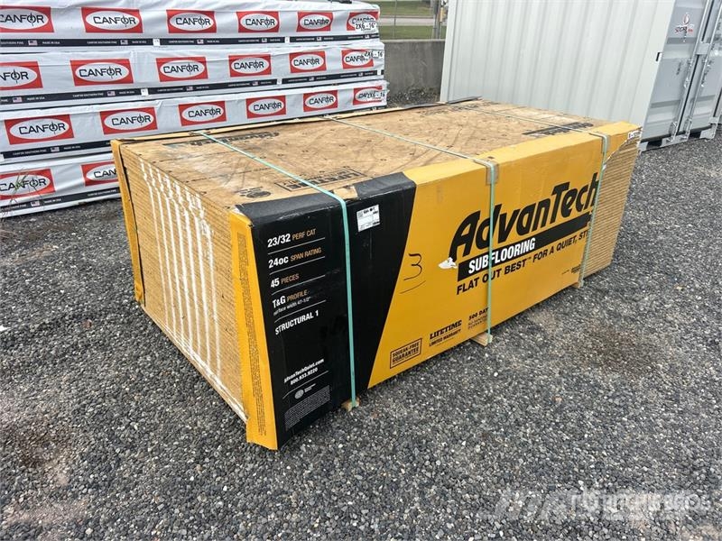 Quantity of (45) 1-1/8-in x 4-ft x 8-ft Southern Y Outros Florestal