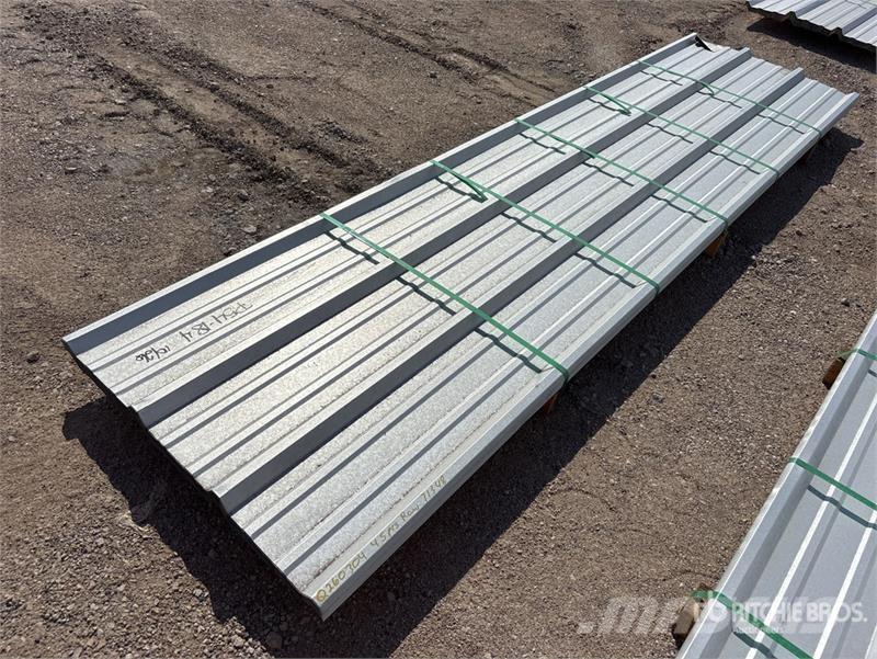 Quantity of (45) Kit Containers 12 ft Steel R Pan Pacēlāji, vinčas un materiālu lifti