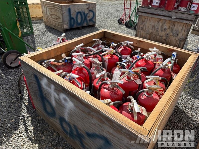 Quantity of (47) Boxes of 20 lb. Fire Extinguisher Drugi deli