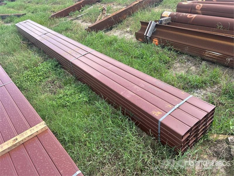  Quantity of (48) 4 in x 20 ft C- Purlin (Unused) Other components