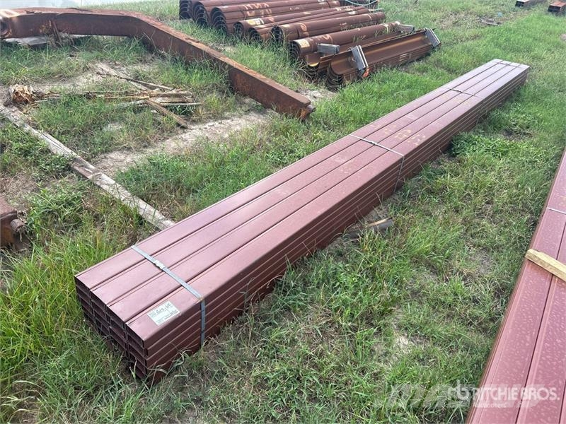  Quantity of (48) 4 in x 20 ft C- Purlin (Unused) Other components