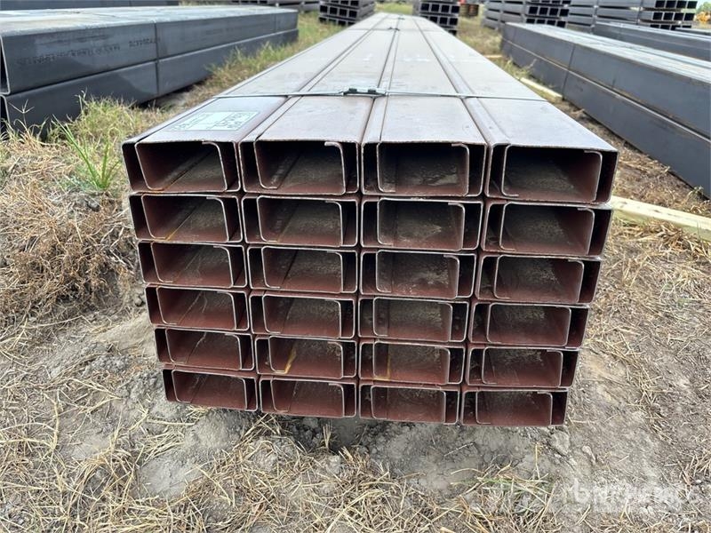  Quantity of (48) 4 in x 20 ft C- Purlin (Unused) Drugi deli