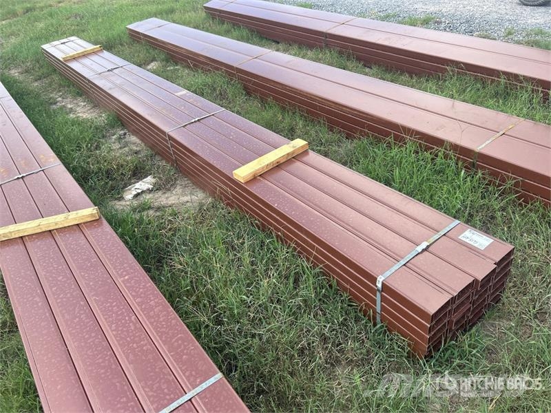 Quantity of (48) 4 in x 20 ft C- Purlin (Unused) Other components