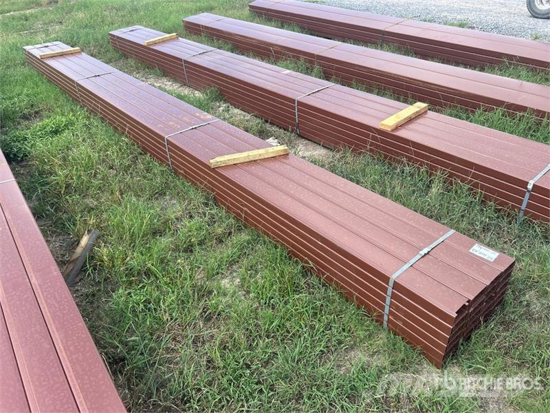 Quantity of (48) 4 in x 20 ft C- Purlin (Unused) Other components