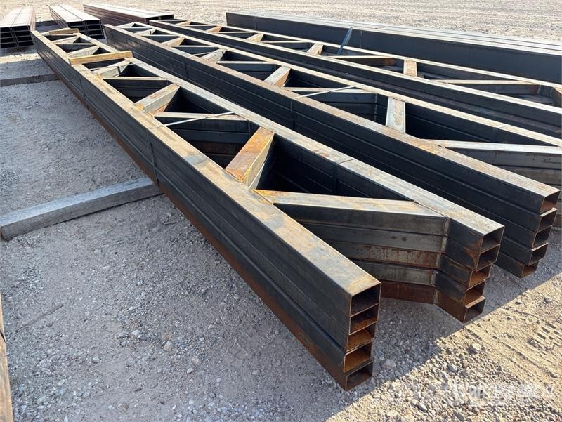  Quantity of (5) 18 in x 20 ft Metal Trusses (Unuse Other components