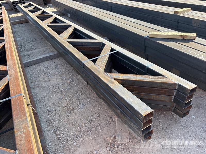  Quantity of (5) 18 in x 20 ft Metal Trusses (Unuse Other components