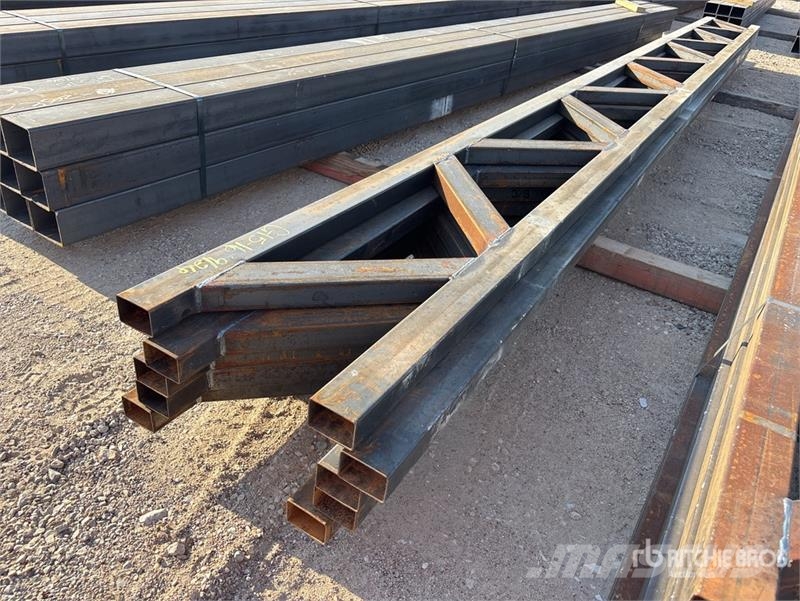  Quantity of (5) 18 in x 20 ft Metal Trusses (Unuse Other components