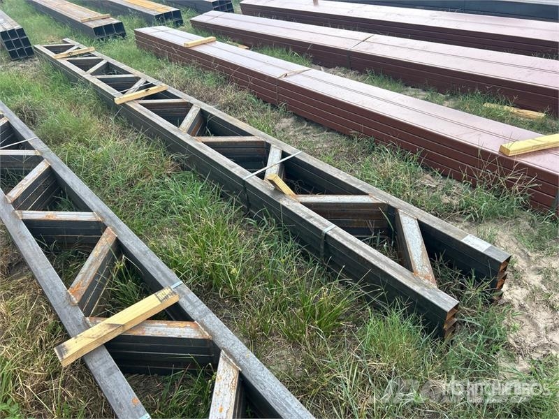  Quantity of (5) 18 in x 20 ft Metal Trusses (Unuse Other components