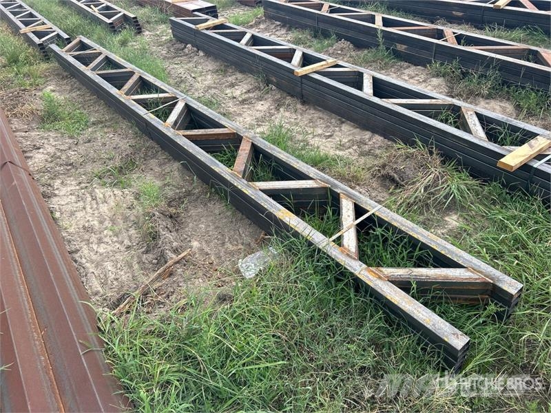  Quantity of (5) 18 in x 20 ft Metal Trusses (Unuse Other components