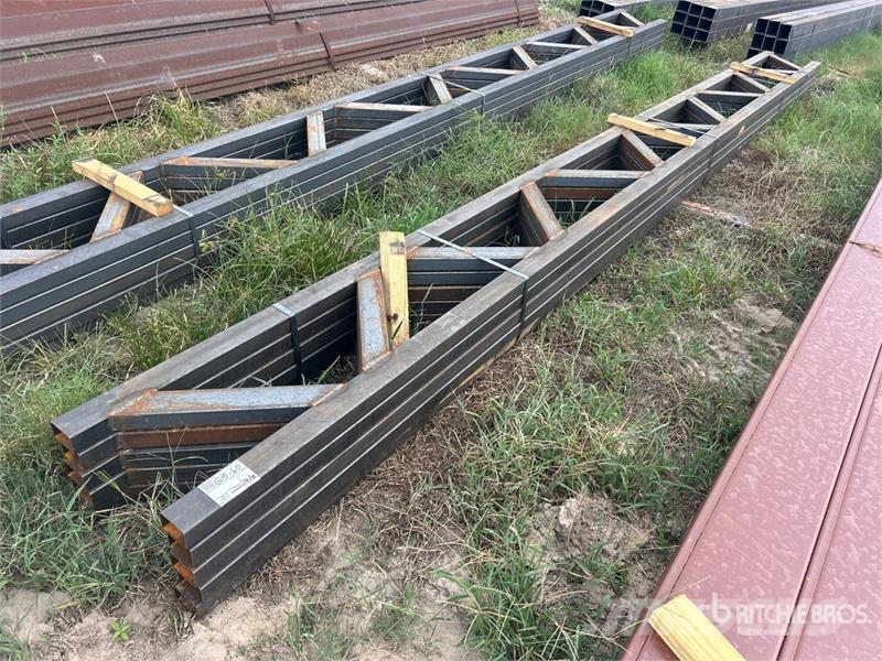 Quantity of (5) 18 in x 20 ft Metal Trusses (Unuse Other components