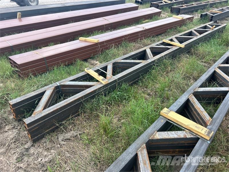  Quantity of (5) 18 in x 20 ft Metal Trusses (Unuse Other components