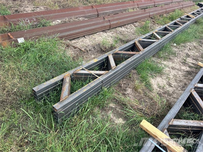  Quantity of (5) 18 in x 20 ft Metal Trusses (Unuse Other components