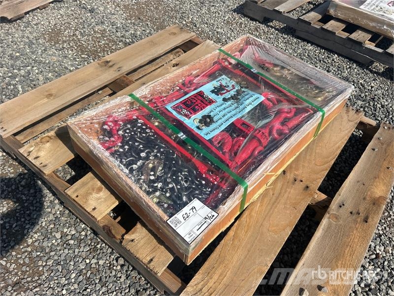Quantity of (5) 20 ft Heavy-Duty Chain Sets (Unuse Other components
