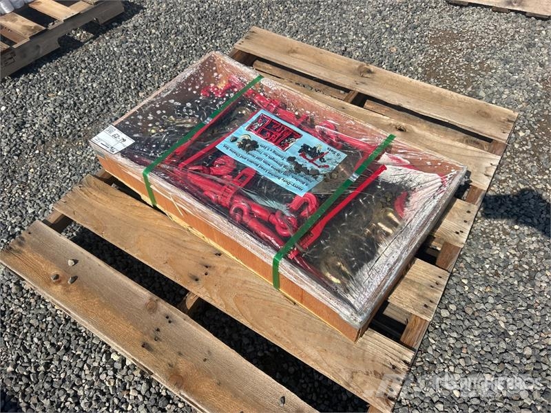 Quantity of (5) 20 ft Heavy-Duty Chain Sets (Unuse Other components