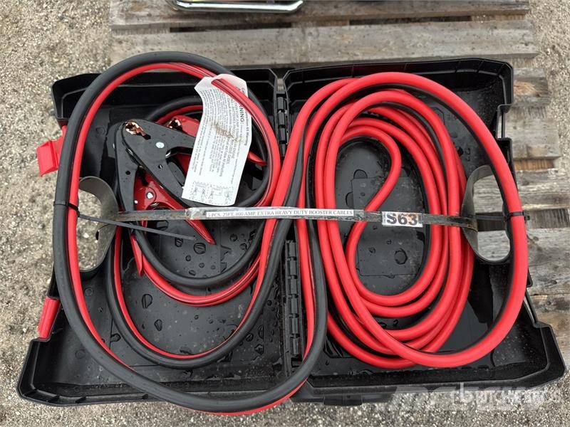 Quantity of (5) 25 ft 800 Amp Extra HD Booster Cab Būvniecība- Citi