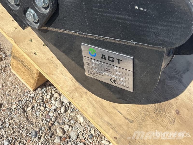 Quantity of (5) AGT 12EX-SET5 Mini Excavator Atta Other components