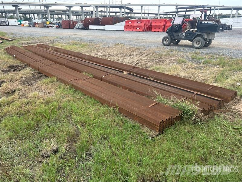 Quantity of (5) Bundles of 2 in x 2 in x 40 ft Ang Other components