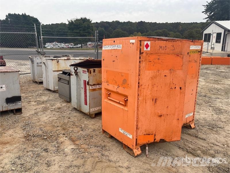  Quantity of (5) Gang Boxes w/ Hand Tools مكونات أخرى