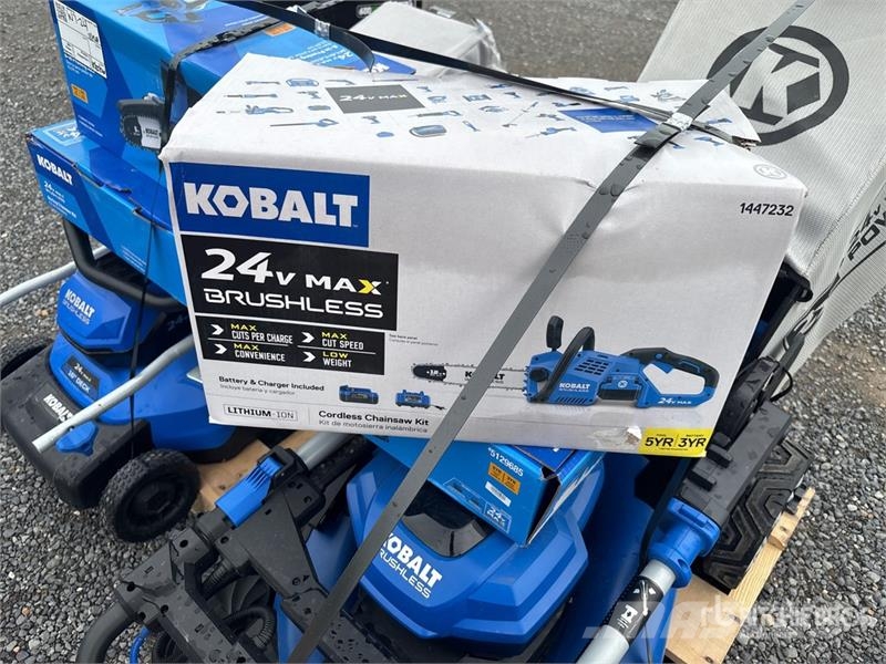  Quantity of (5) Kobalt Cordless Outdoor Power Equi Sonstige Landmaschinen