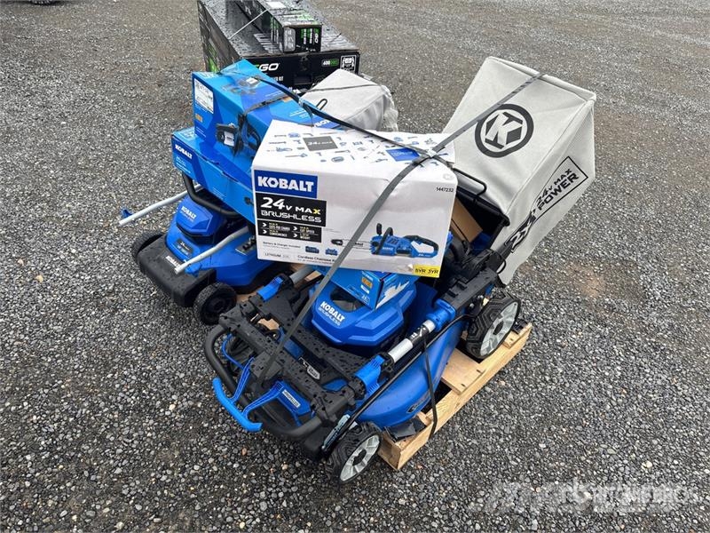  Quantity of (5) Kobalt Cordless Outdoor Power Equi Sonstige Landmaschinen