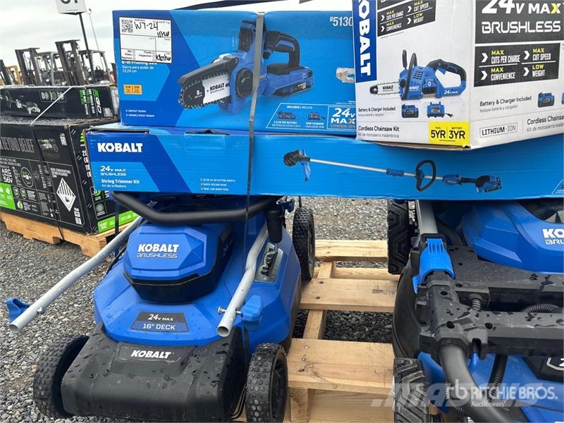  Quantity of (5) Kobalt Cordless Outdoor Power Equi Sonstige Landmaschinen