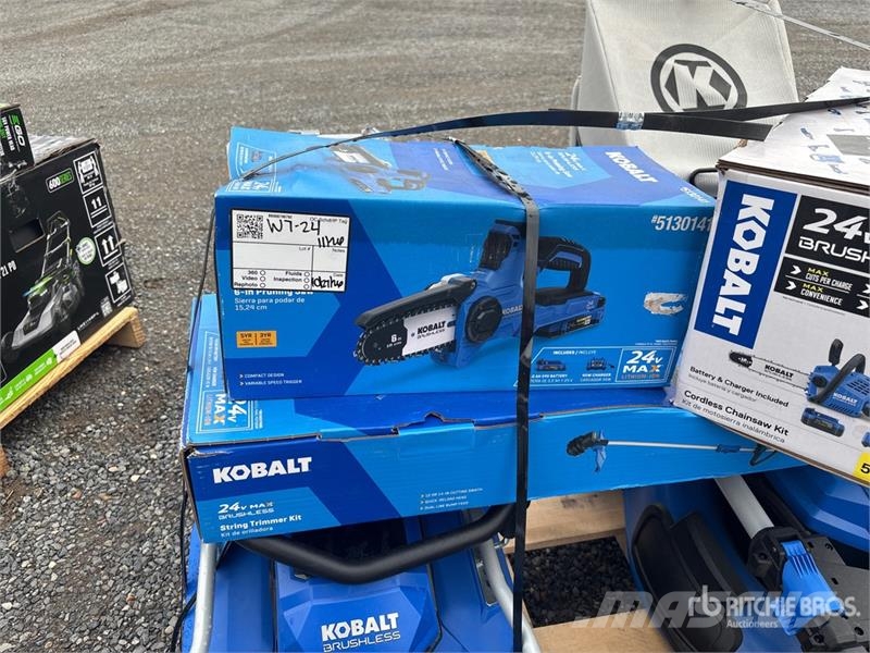 Quantity of (5) Kobalt Cordless Outdoor Power Equi Sonstige Landmaschinen