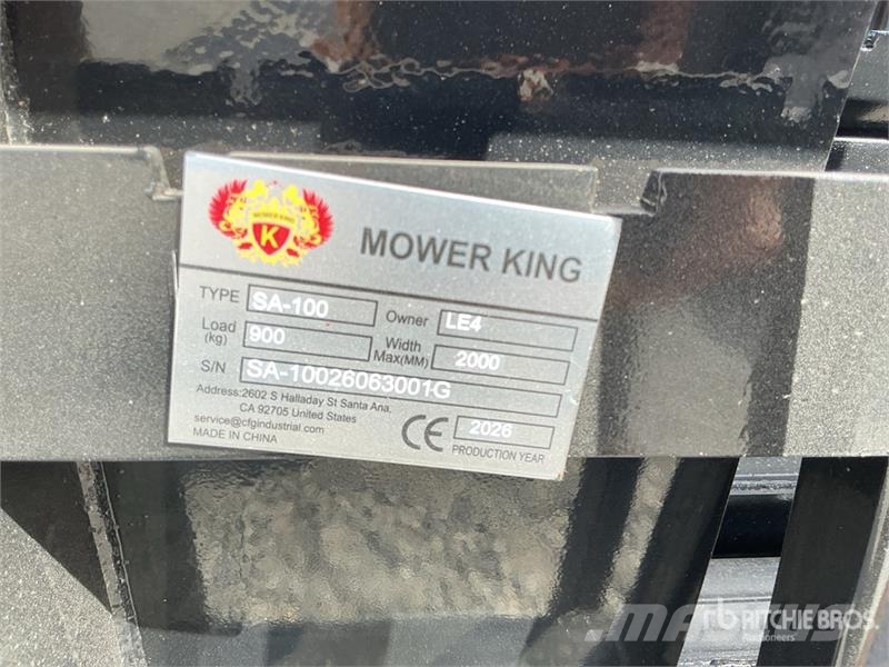  Quantity of (5)  Mower King SA-100 48 in Skid Stee Vilice