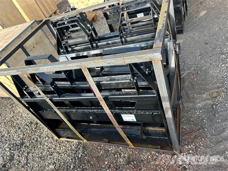  Quantity of (5)  Mower King SA-100 48 in Skid Stee Pallegafler