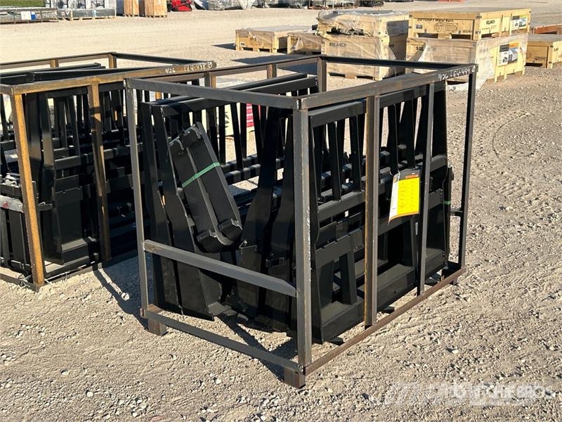 Quantity of (5) Mower King SA-100 48 in Skid Stee Вили