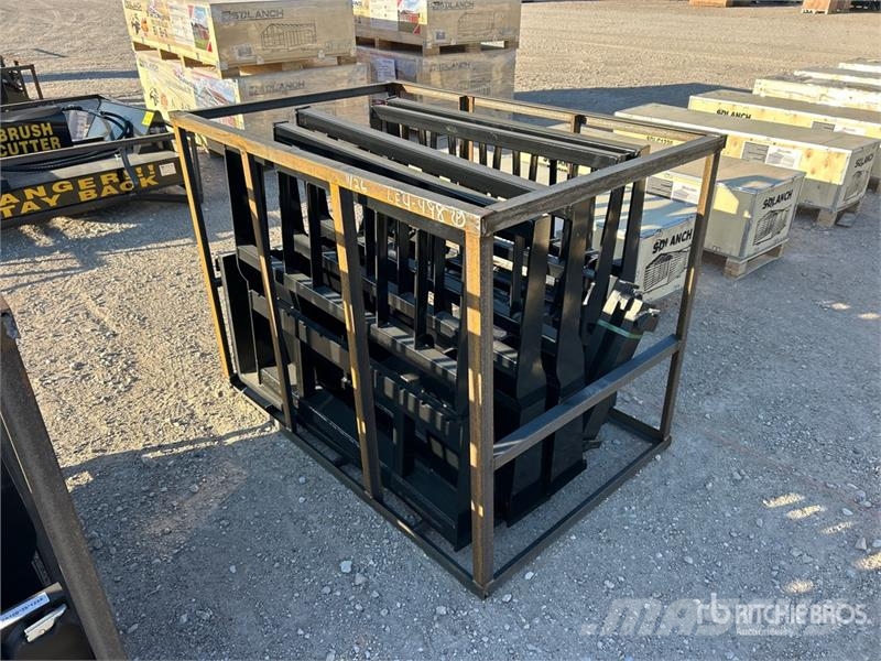 Quantity of (5) Mower King SA-100 48 in Skid Stee Вили