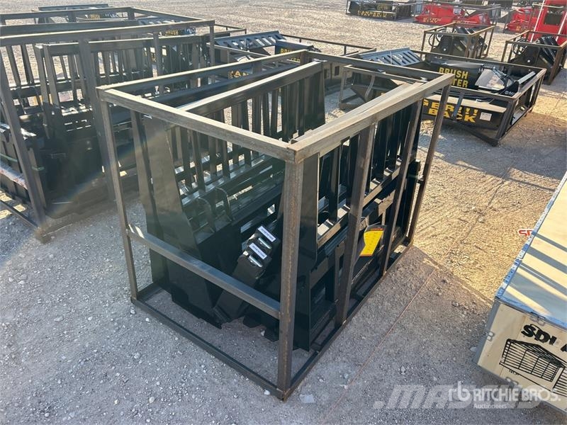 Quantity of (5) Mower King SA-100 48 in Skid Stee Вили