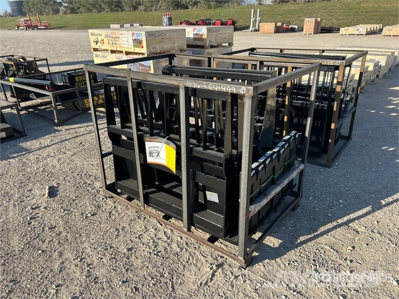 Quantity of (5) Mower King SA-100 48 in Skid Stee Вили