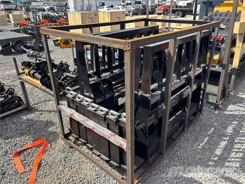 Quantity of (5) Mower King SA-100 48 in Skid Stee Vilice