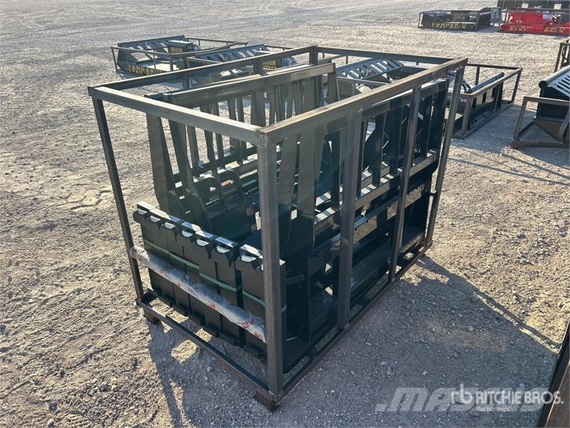 Quantity of (5) Mower King SA-100 48 in Skid Stee Вили