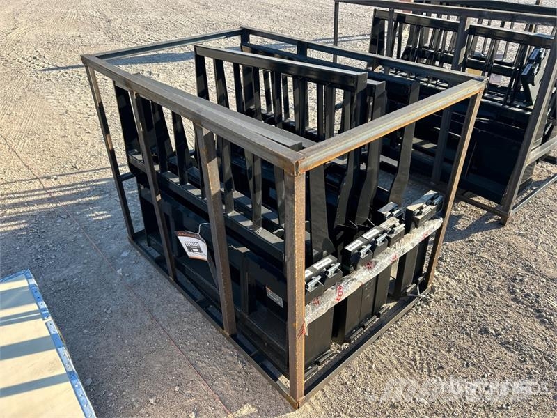 Quantity of (5) Mower King SA-100 48 in Skid Stee Вили