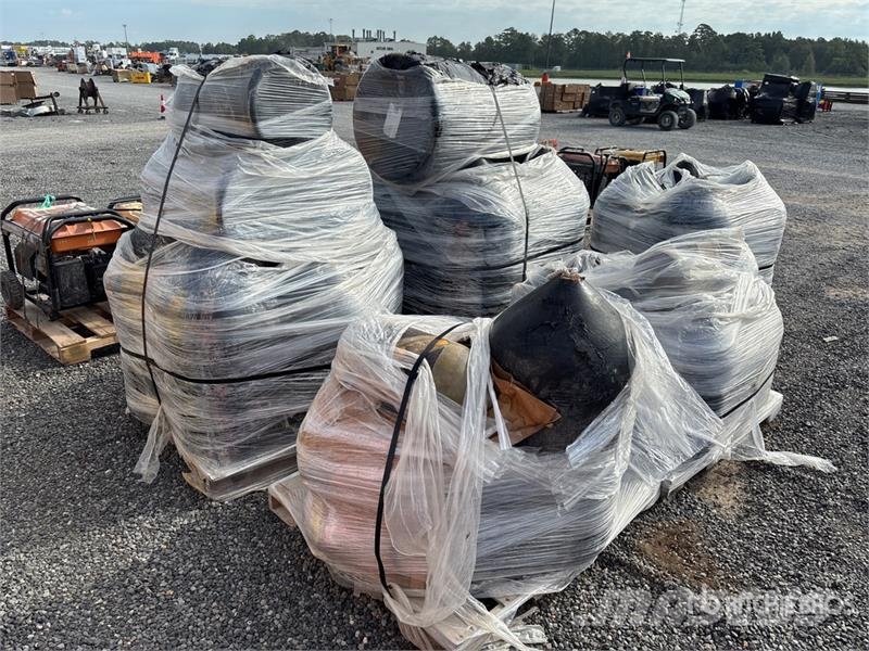  Quantity of (5) Pallets of Marine buoys Farm machinery