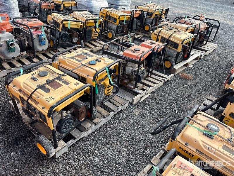 Quantity of (5) Portable Generator Set Other Generators