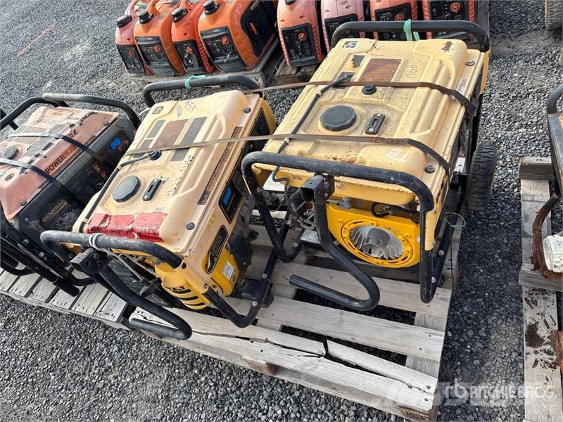 Quantity of (5) Portable Generator Set Other Generators