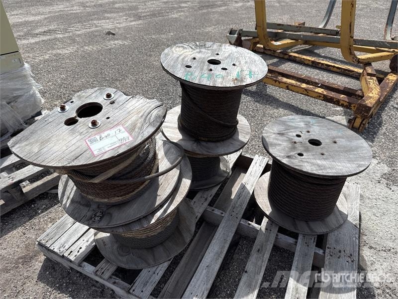 Quantity of (5) Rolls Of Cable Other components