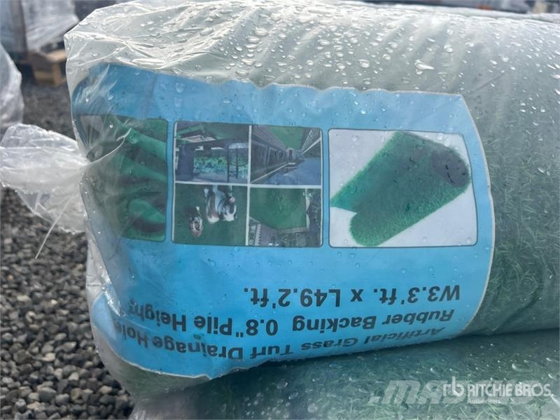  Quantity of (5) Rolls of 3.3 ft x 49.2 ft Artifici Lauksaimniecība- Citi