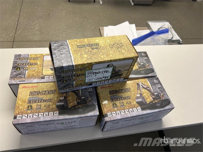  Quantity of (5)  SDLM70 Remote Control Excavator T Andet tilbehør