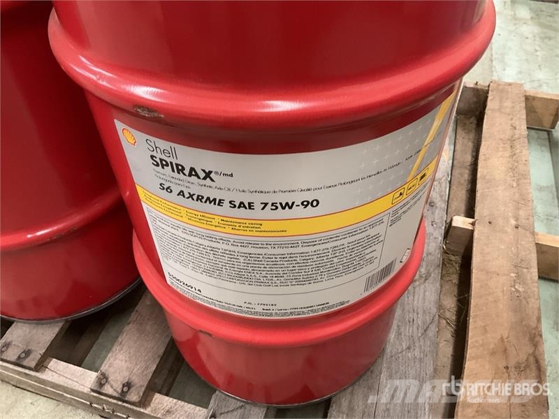  Quantity of (5) Shell S6 Synthetic Oil Barrels مكونات أخرى
