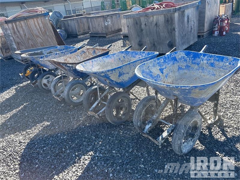 Quantity of (5) Wheelbarrow Andre komponenter