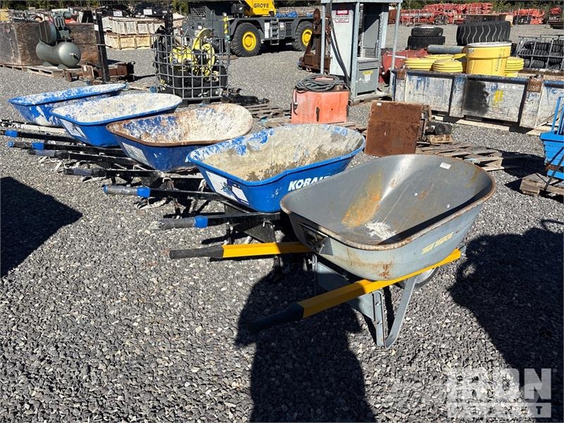 Quantity of (5) Wheelbarrow Andre komponenter